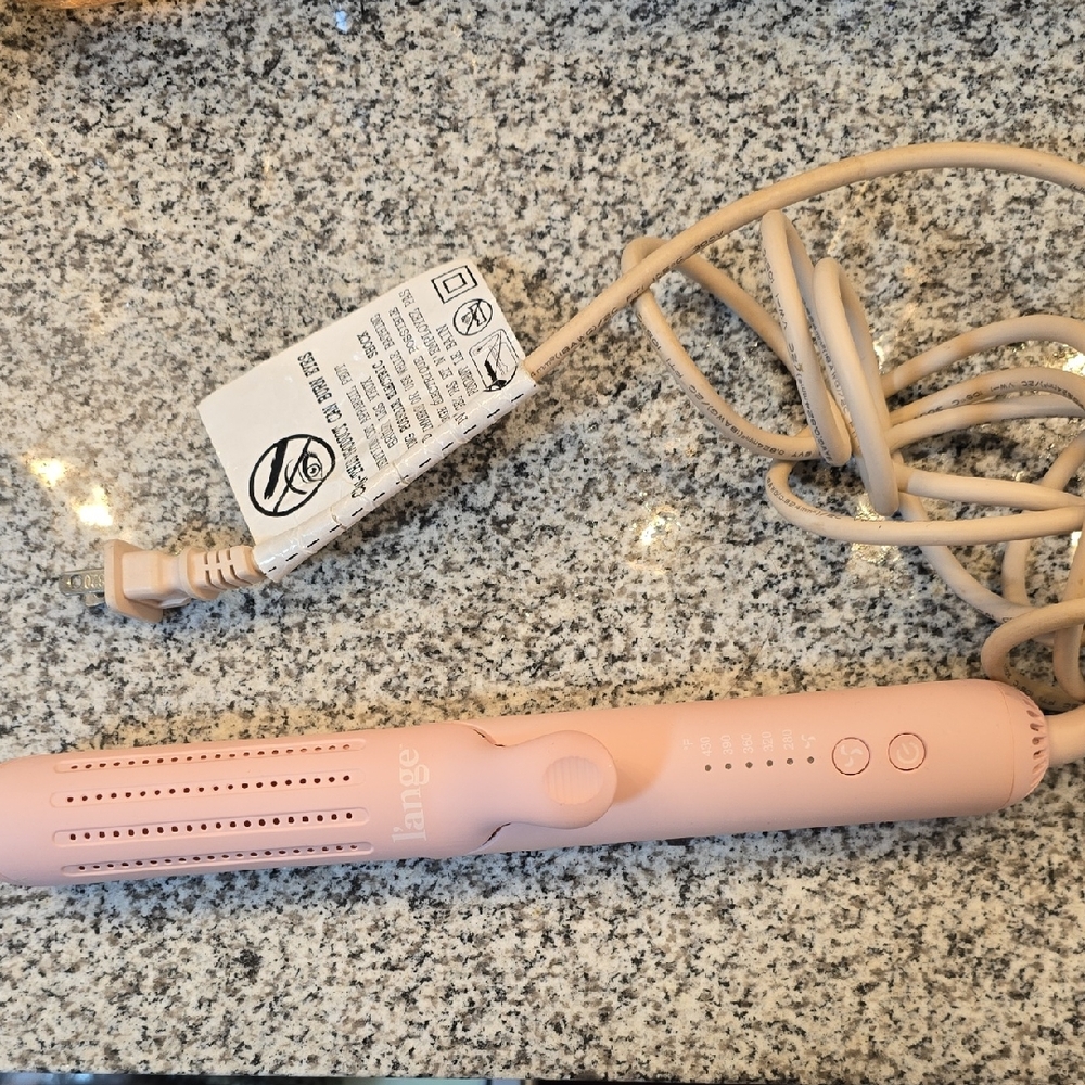 Lange Blush Pink Hair Styling Tool. Le Duo Classic